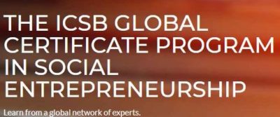 ICSB Global launches Social Entrepreneurship Certificate Program – New York and Taiwan